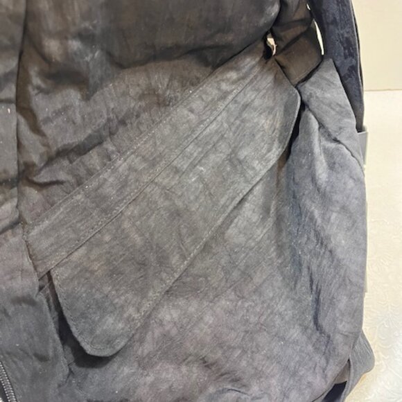 AmeriBag Classic Healthy Back Bag Tote Distressed Nylon Medium (Black) - Picture 9 of 16